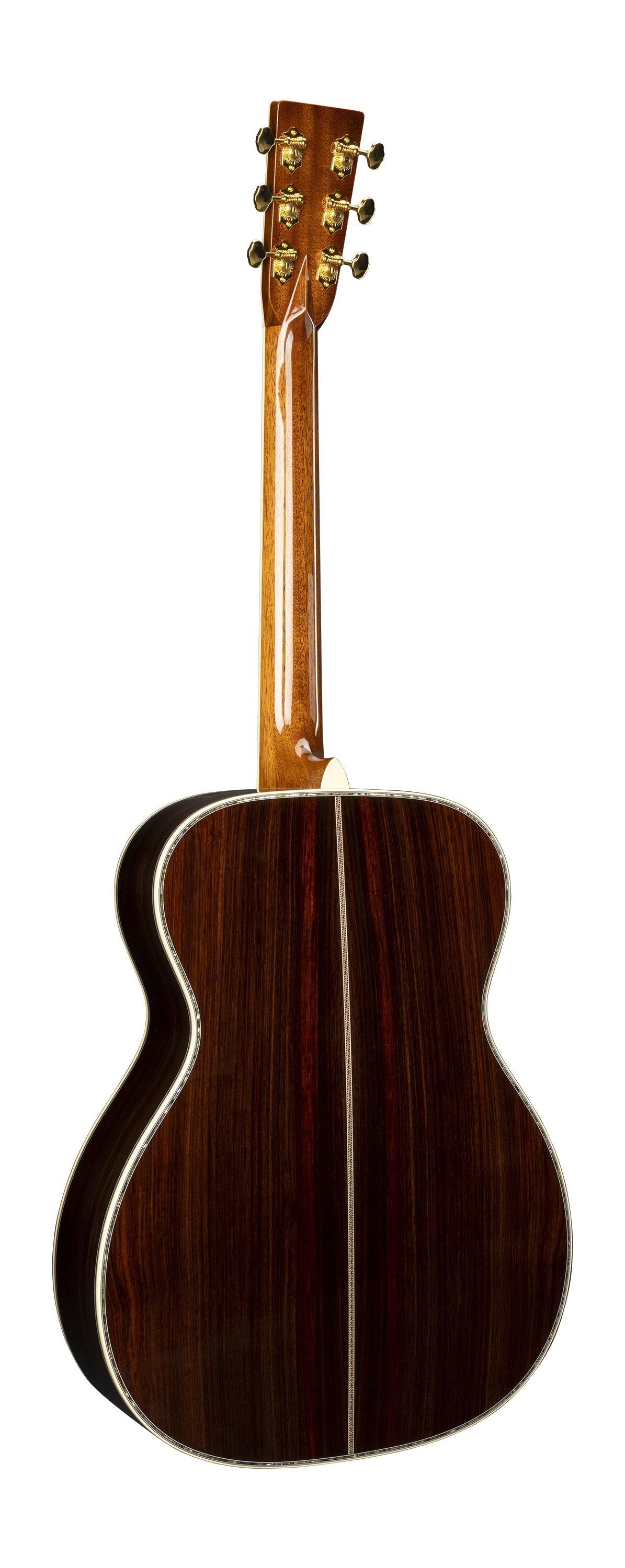 Back of Martin OM-45 Guitar image number 2